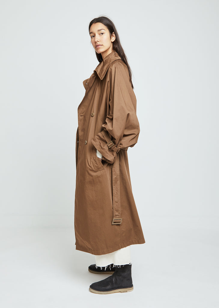 Garment Dyed Trench Coat