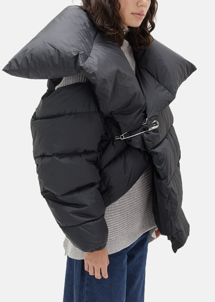 Waterproof Asymmetric Puffer Jacket