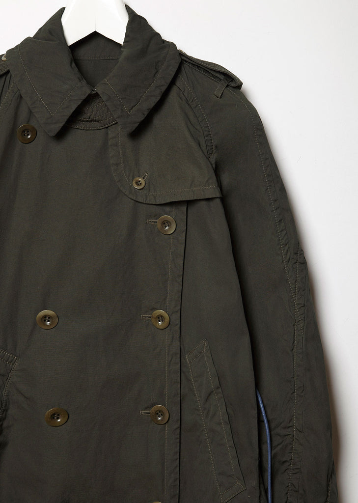 Overdyed Trench Coat