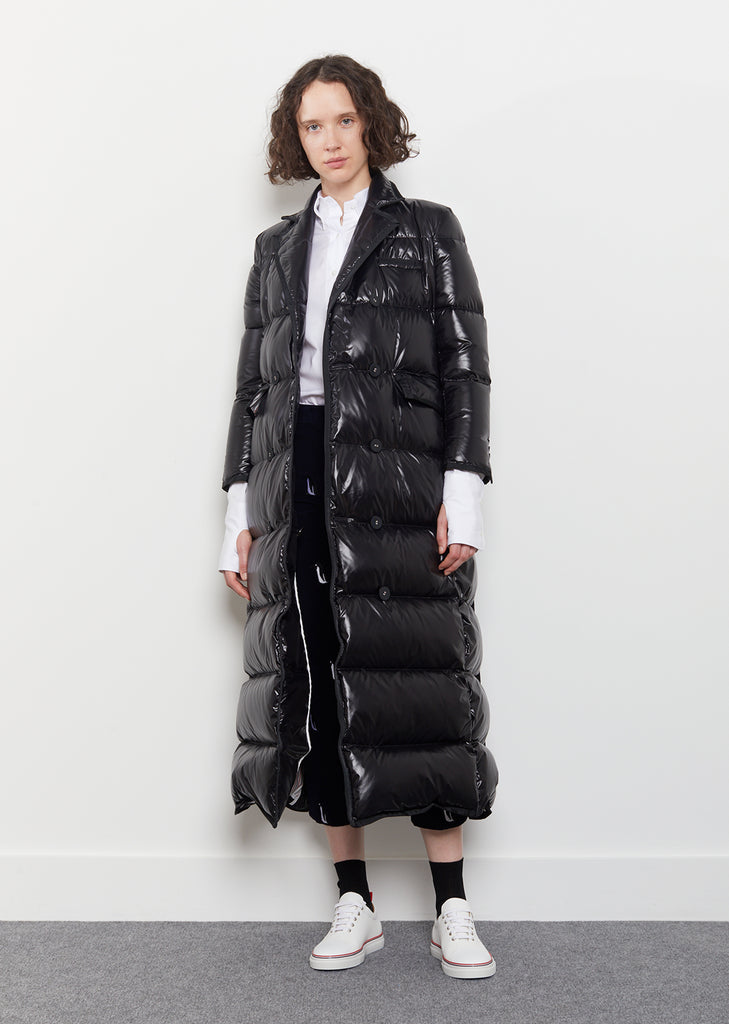 Down-Filled Double-Breasted Puffer Coat