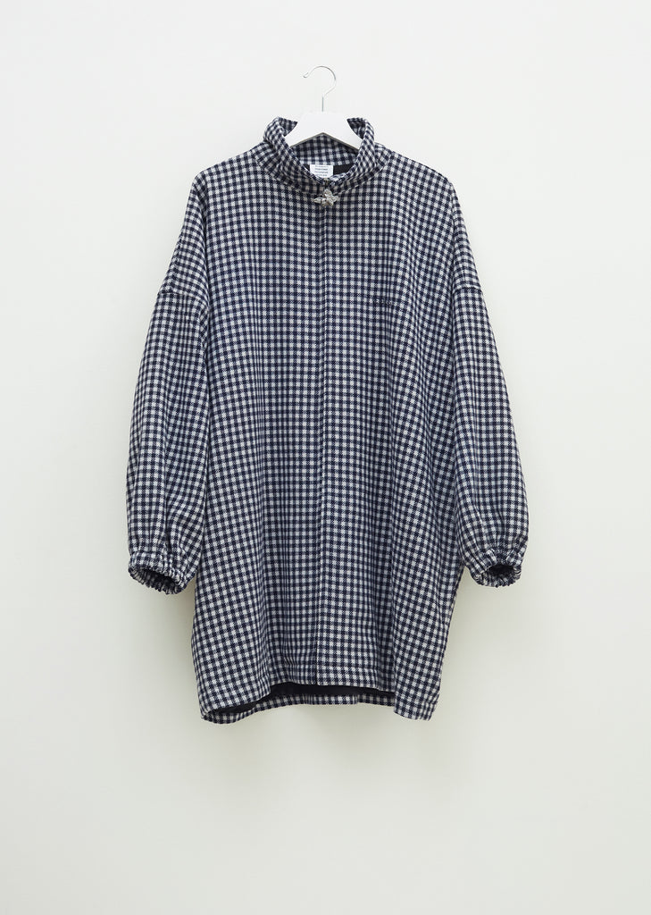Angel Checked Wool Bomber