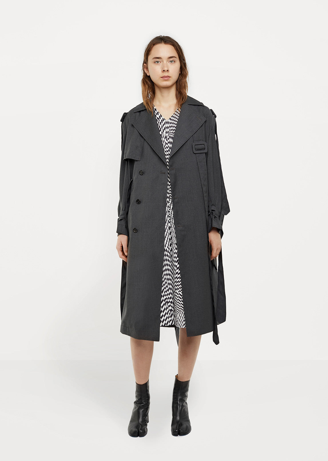 Belted Trench Coat by Yang Li - La Garçonne