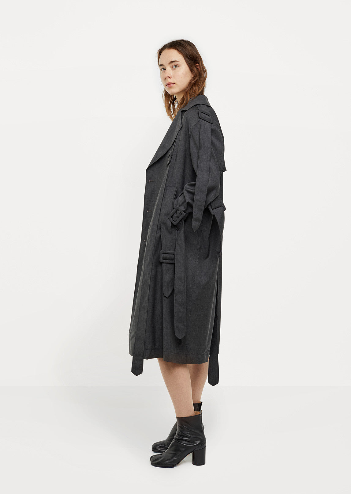 Belted Trench Coat by Yang Li - La Garçonne