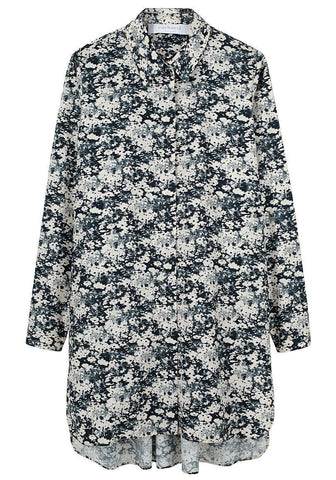 Collared Printed Dress