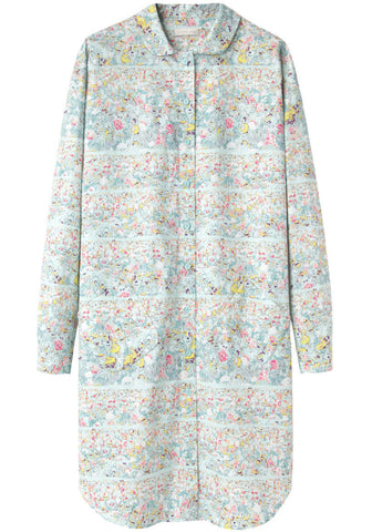 Floral Printed Shirtdress