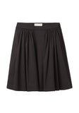 Pleated Poplin Skirt