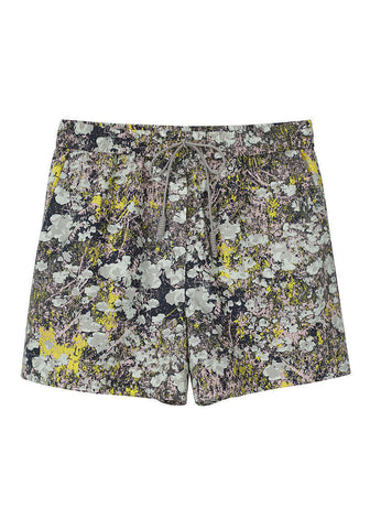 Printed Drawstring Shorts
