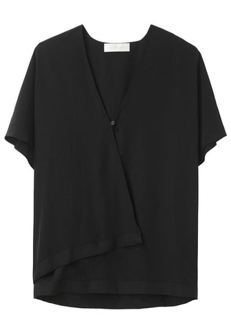 Short Sleeve Wrap Top