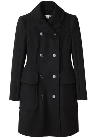 Patch Pocket Wool Coat