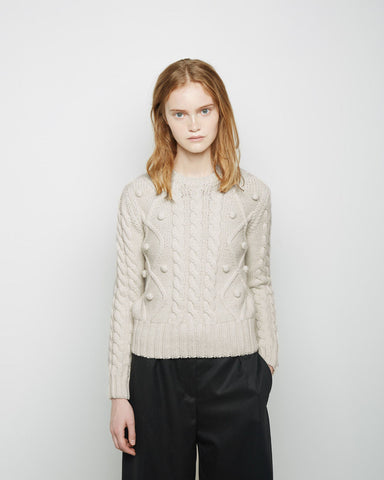 Popcorn Knit Pullover