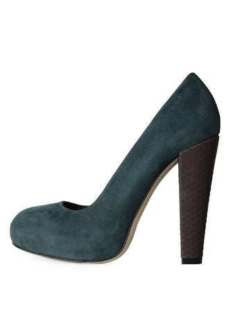 Suede Pump