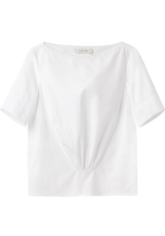 Boatneck Short-Sleeved Top