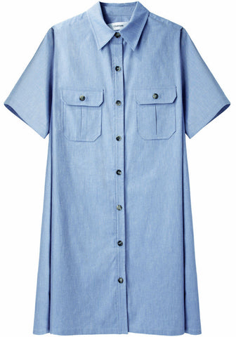 Cape Shirtdress