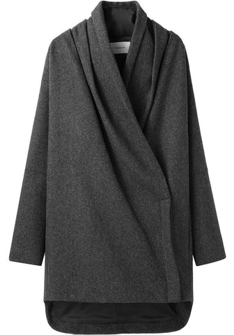 Scarf Neck Coat