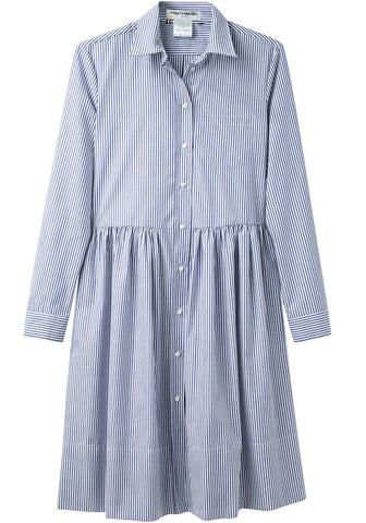 Colombine Striped Shirtdress