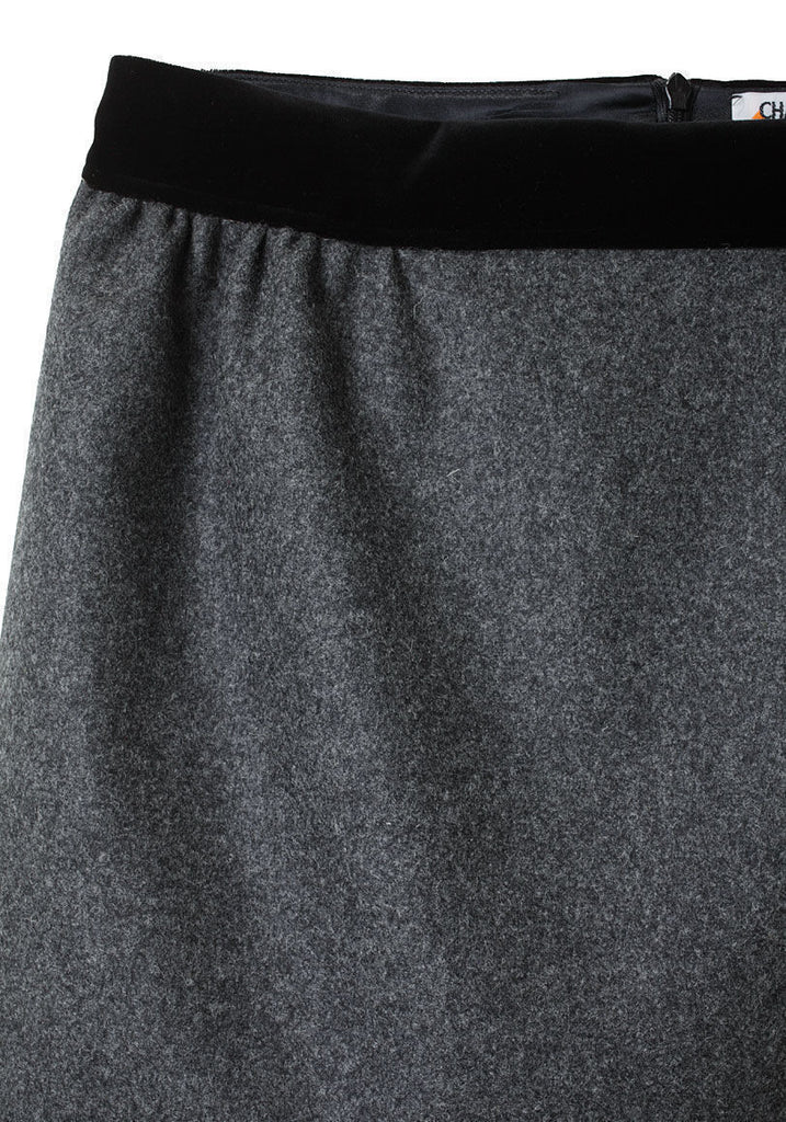 Mini Wool Skirt