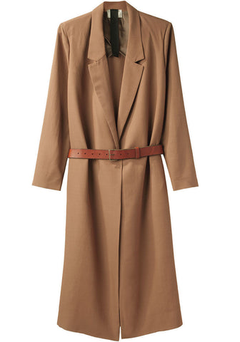 Open Coat w/Belt