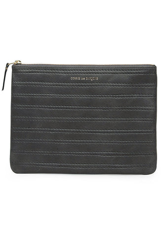 Embossed Zip Pouch