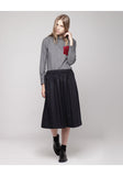 Wool Gathered Skirt