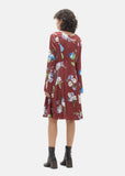 Dahari Flower Print Dress