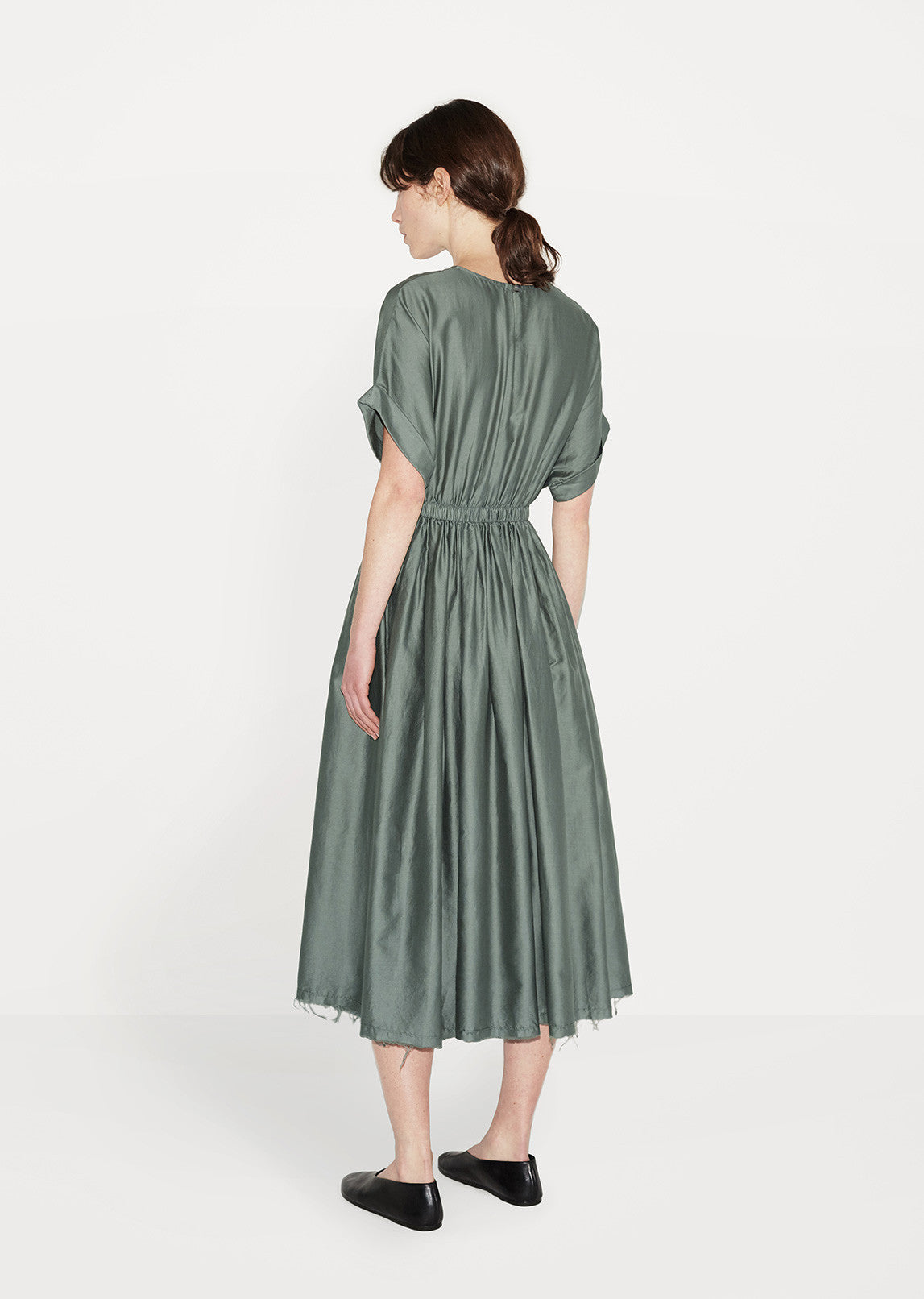 Pleated Dress by Black Crane - La Garonne Pleated Dress by Black Crane - La Garonne