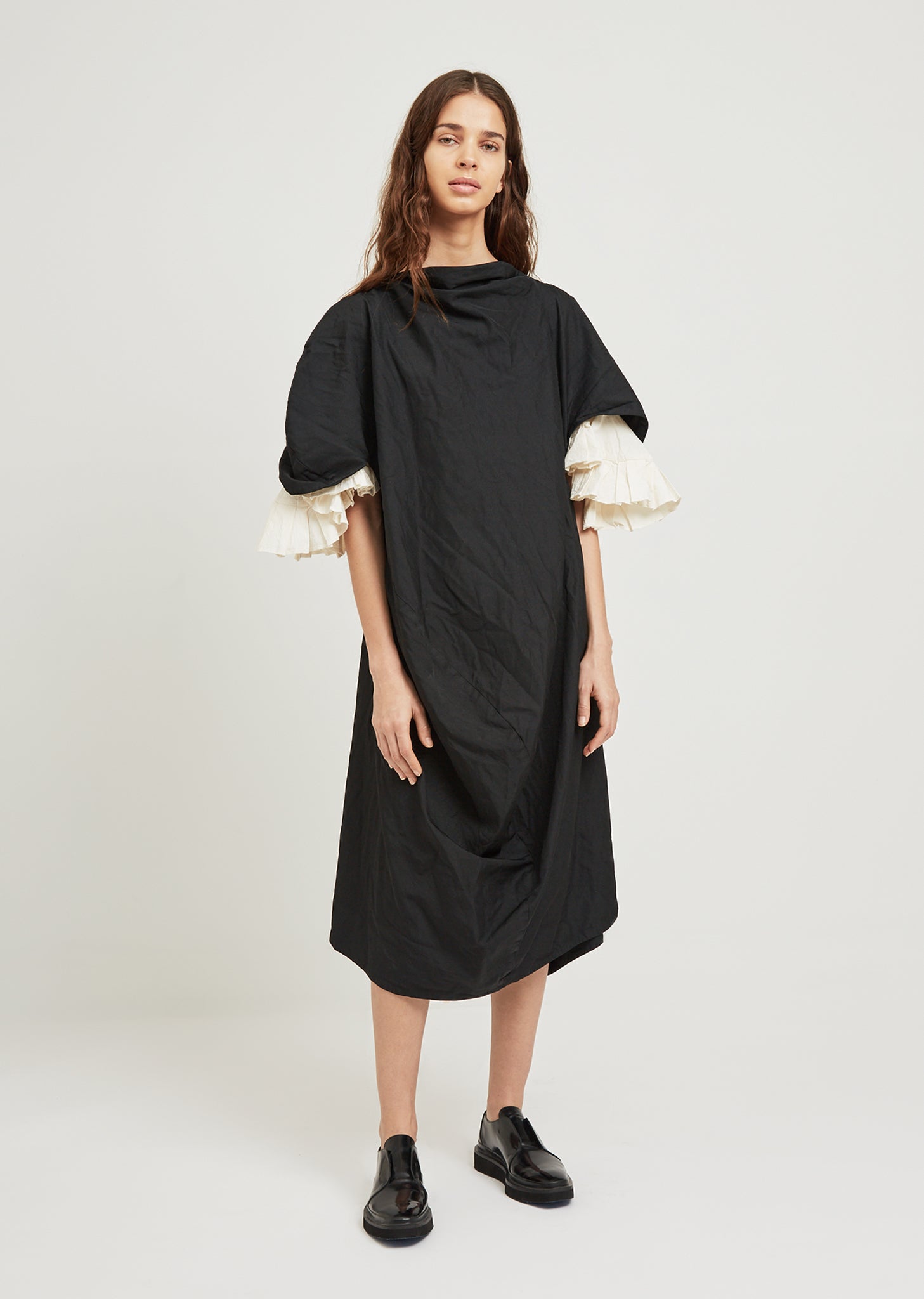 polyester twill dress Poly Twill Dress by Maison Margiela- La Garonne