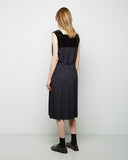 Belted Pleated Dress
