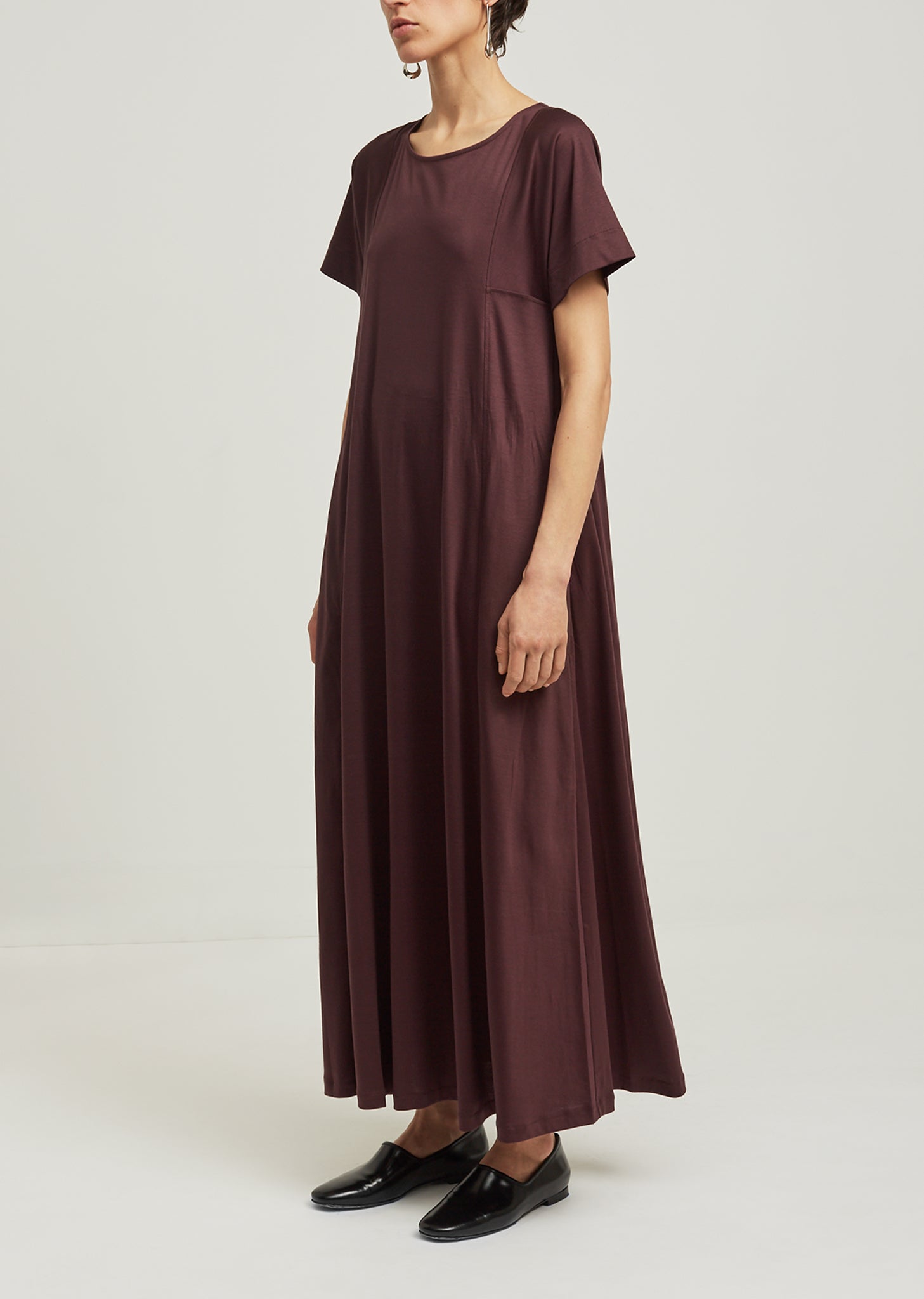 Tie Waist T-Shirt Dress by Lemaire- La Garonne Tie Waist T-Shirt Dress by Lemaire- La Garonne