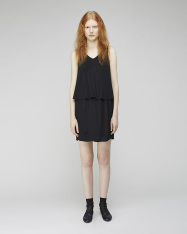 Layered Crepe Dress