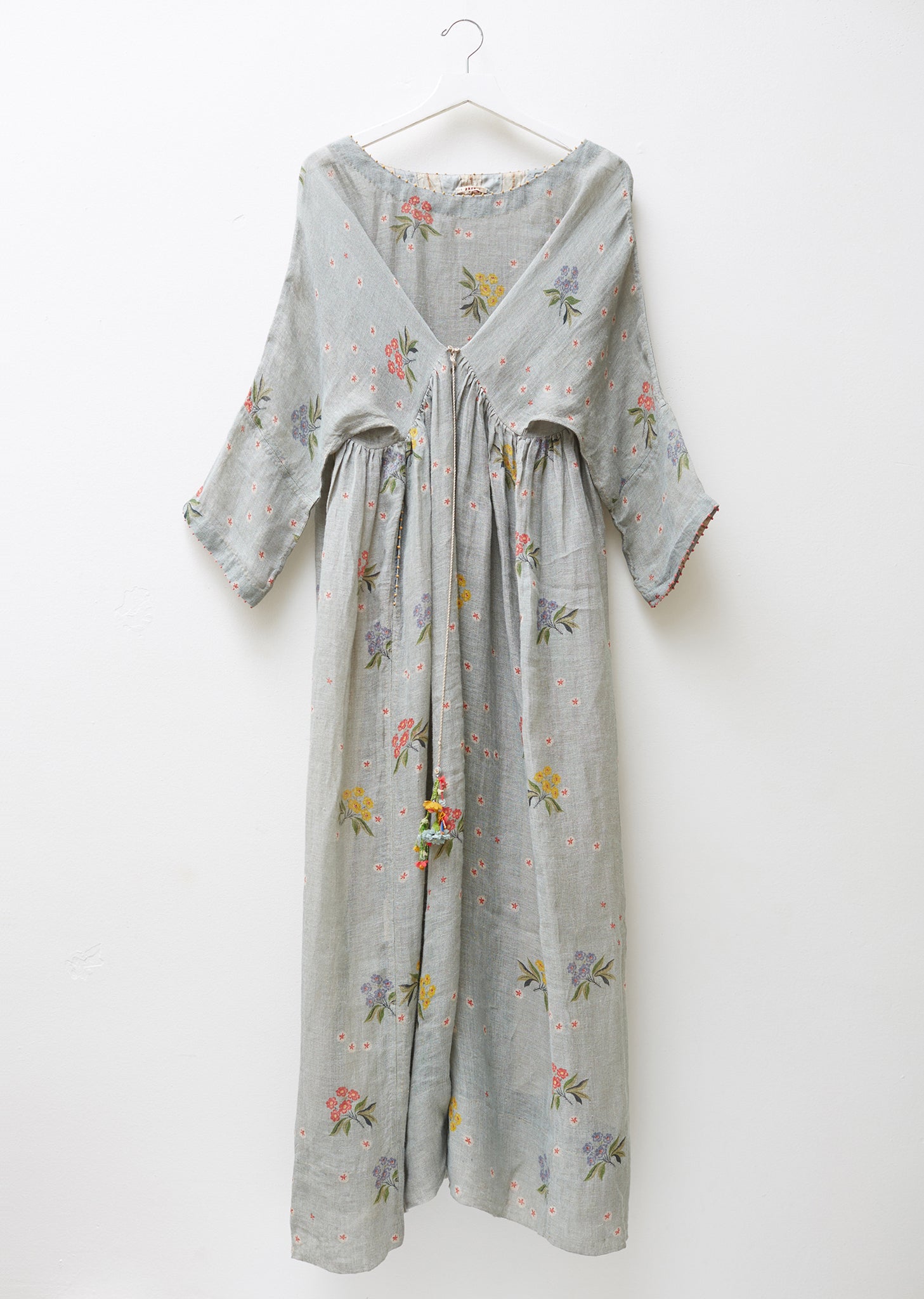 Floral Printed Linen Dress La Garonne Floral Printed Linen Dress La Garonne