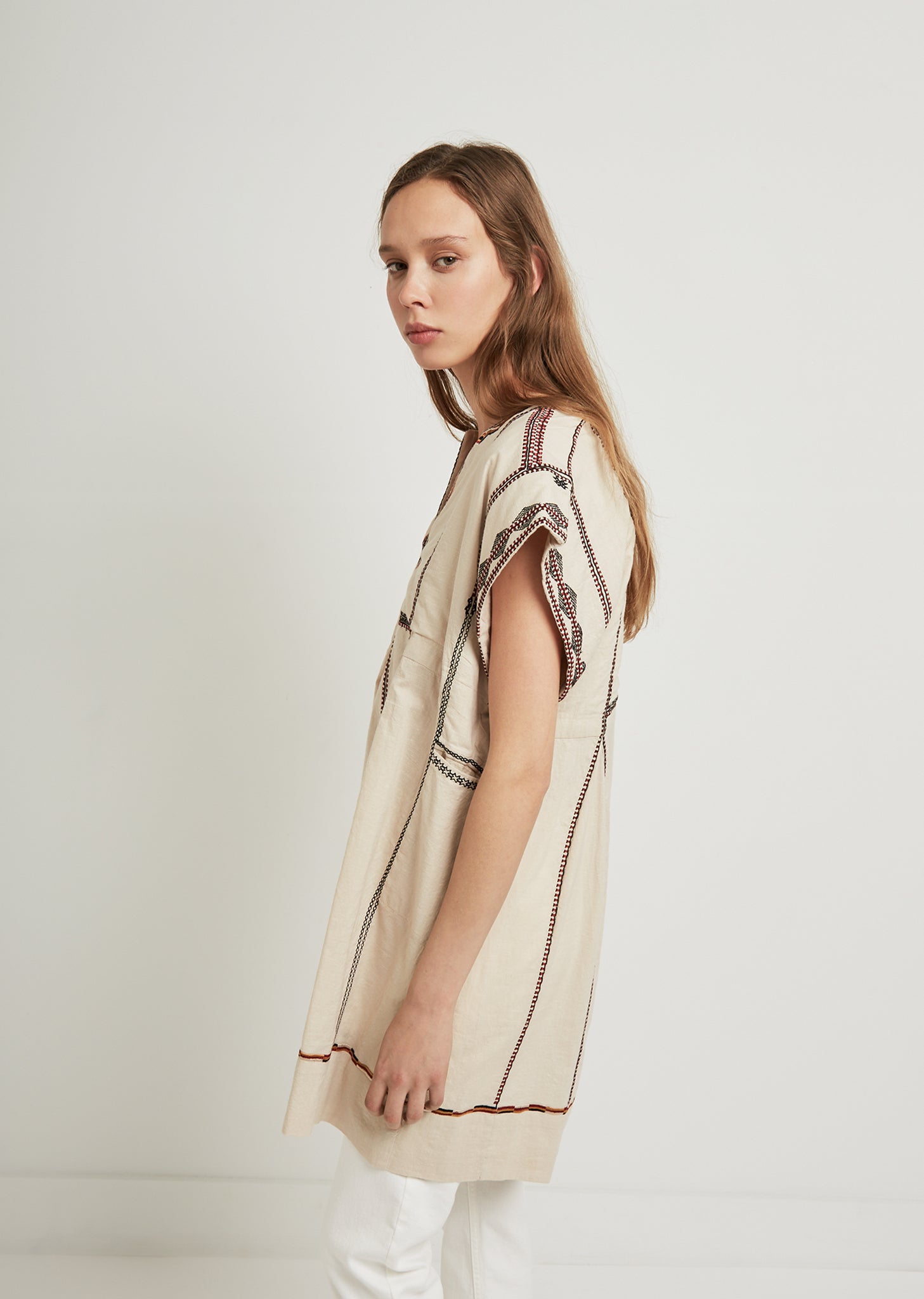 Belissa Embroidered Tunic by Isabel Marant toile- La Garonne Belissa Embroidered Tunic by Isabel Marant toile- La Garonne