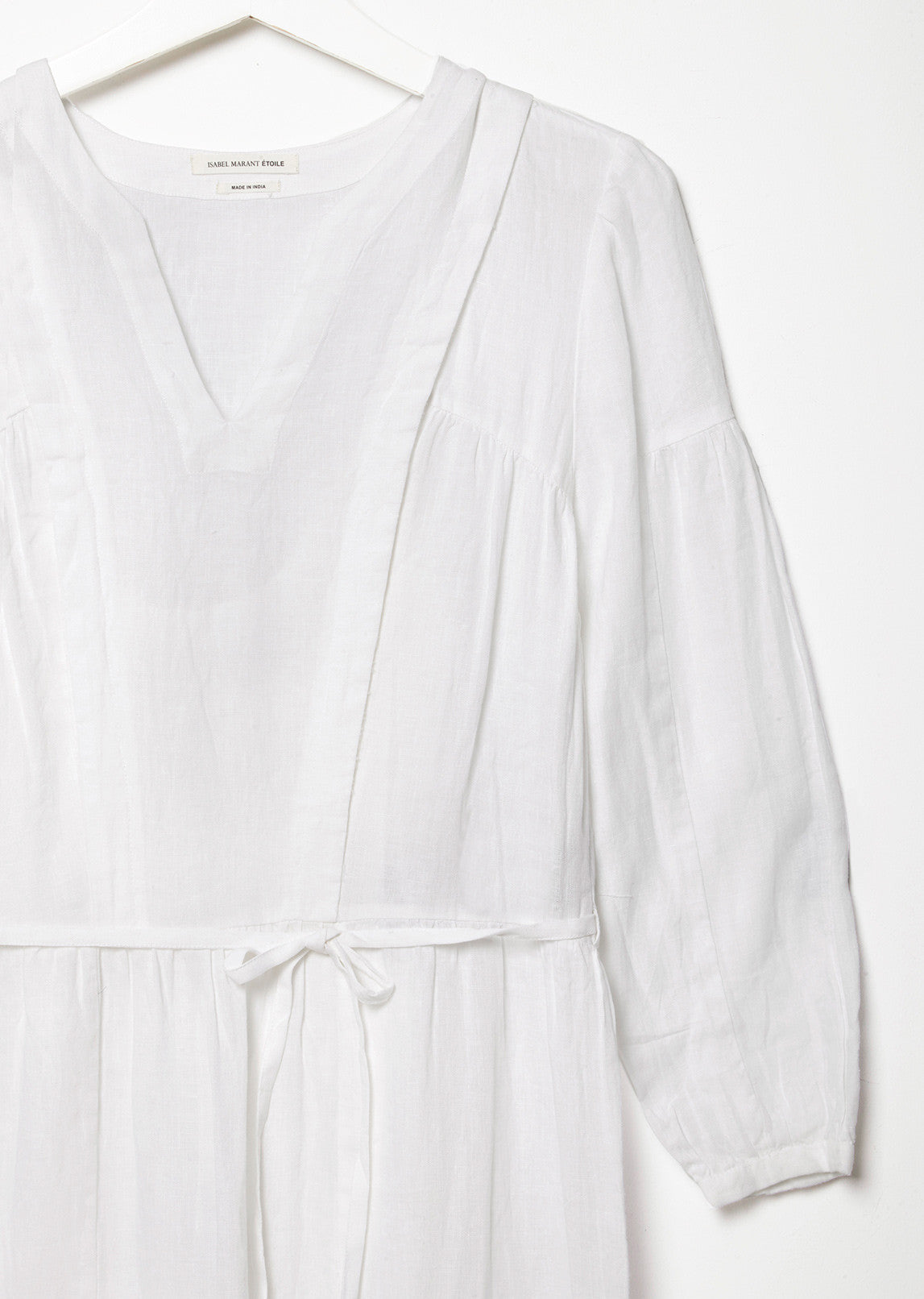 Dorset Chic Linen Dress by Isabel Marant toile - La Garonne Dorset Chic Linen Dress by Isabel Marant toile - La Garonne