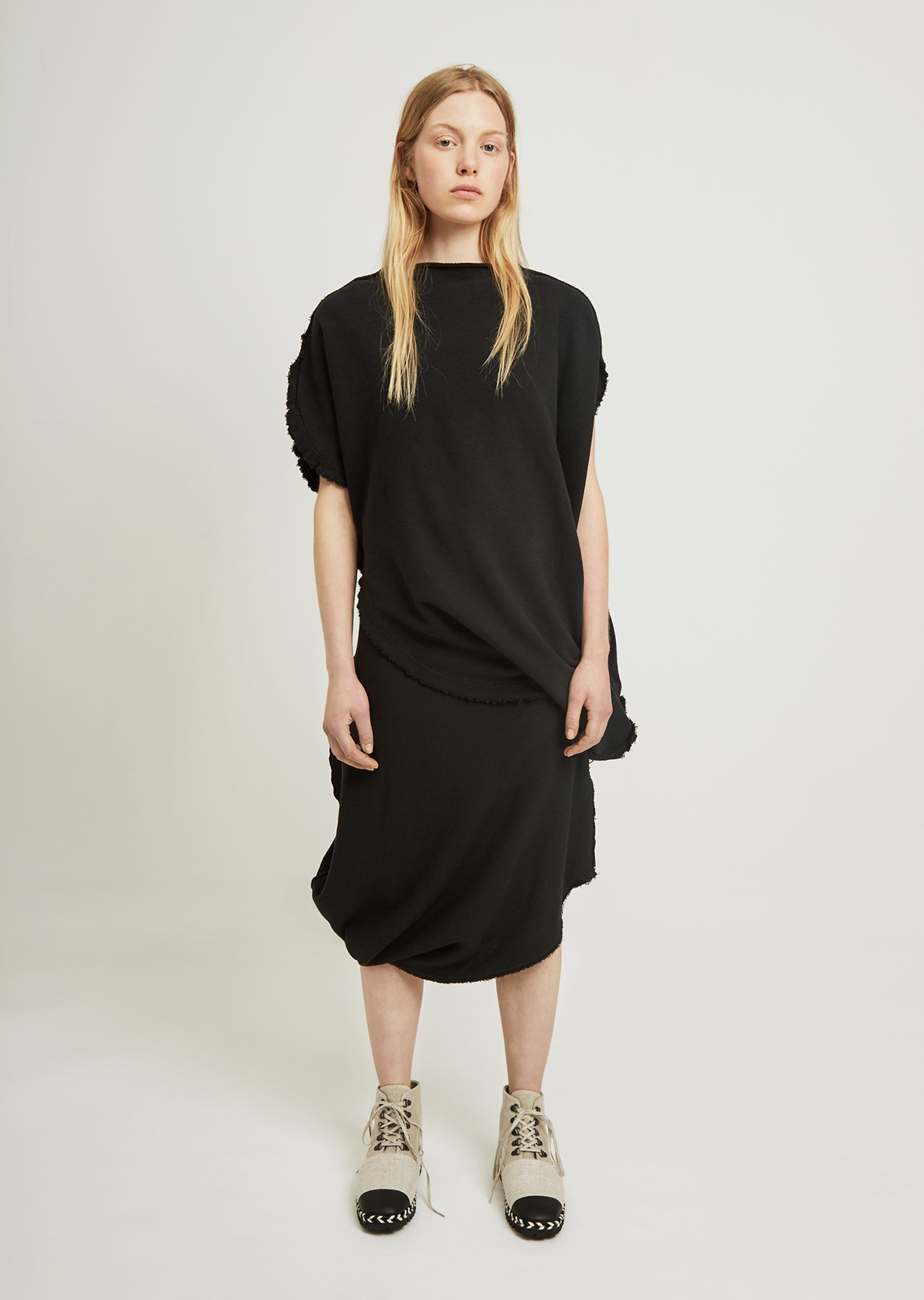 Layered Jersey Cloud Dress by J.W. Anderson- La Garonne Layered Jersey Cloud Dress by J.W. Anderson- La Garonne