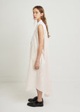 Parachute Poplin Long Dress