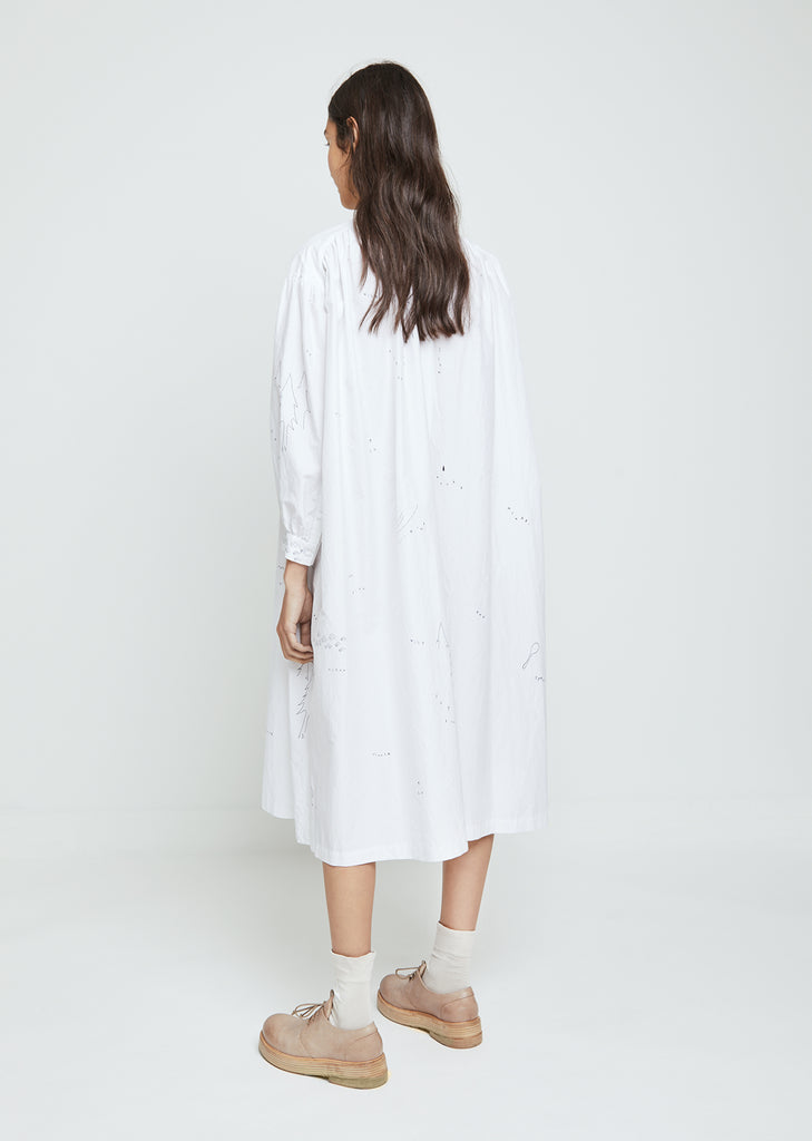 Whisper Cotton Silk Shirtdress