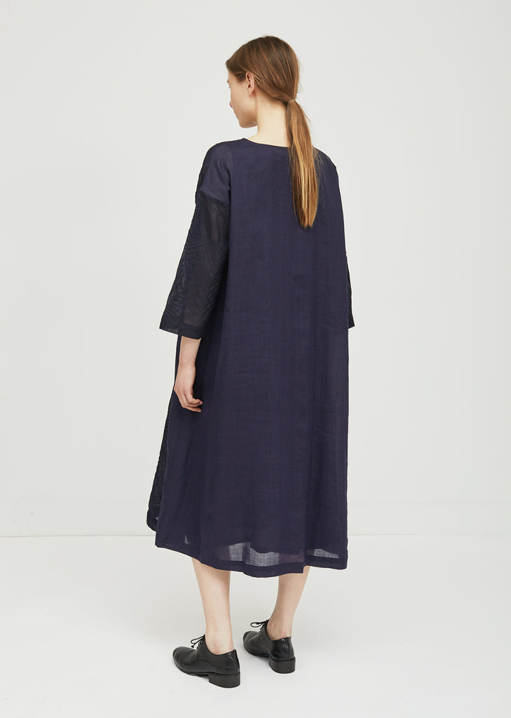 Textured Linen Dress