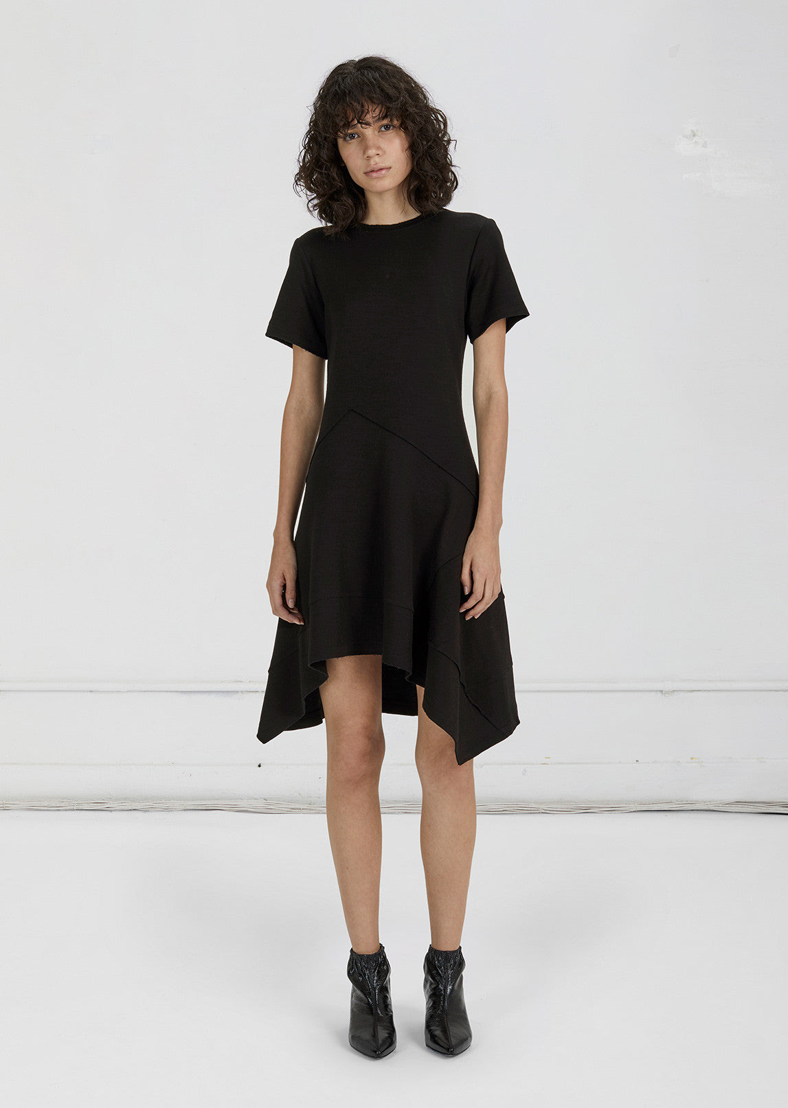 Knit Asymmetrical Dress by Proenza Schouler- La Garonne Knit Asymmetrical Dress by Proenza Schouler- La Garonne