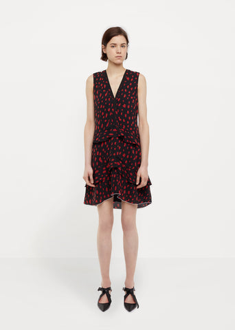 Printed Georgette Dress