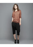 Cropped Slouchy Pant