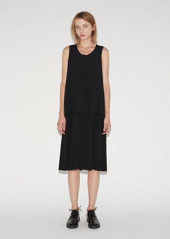 Stretch Crepe Dress