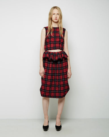 Tartan Seersucker Dress