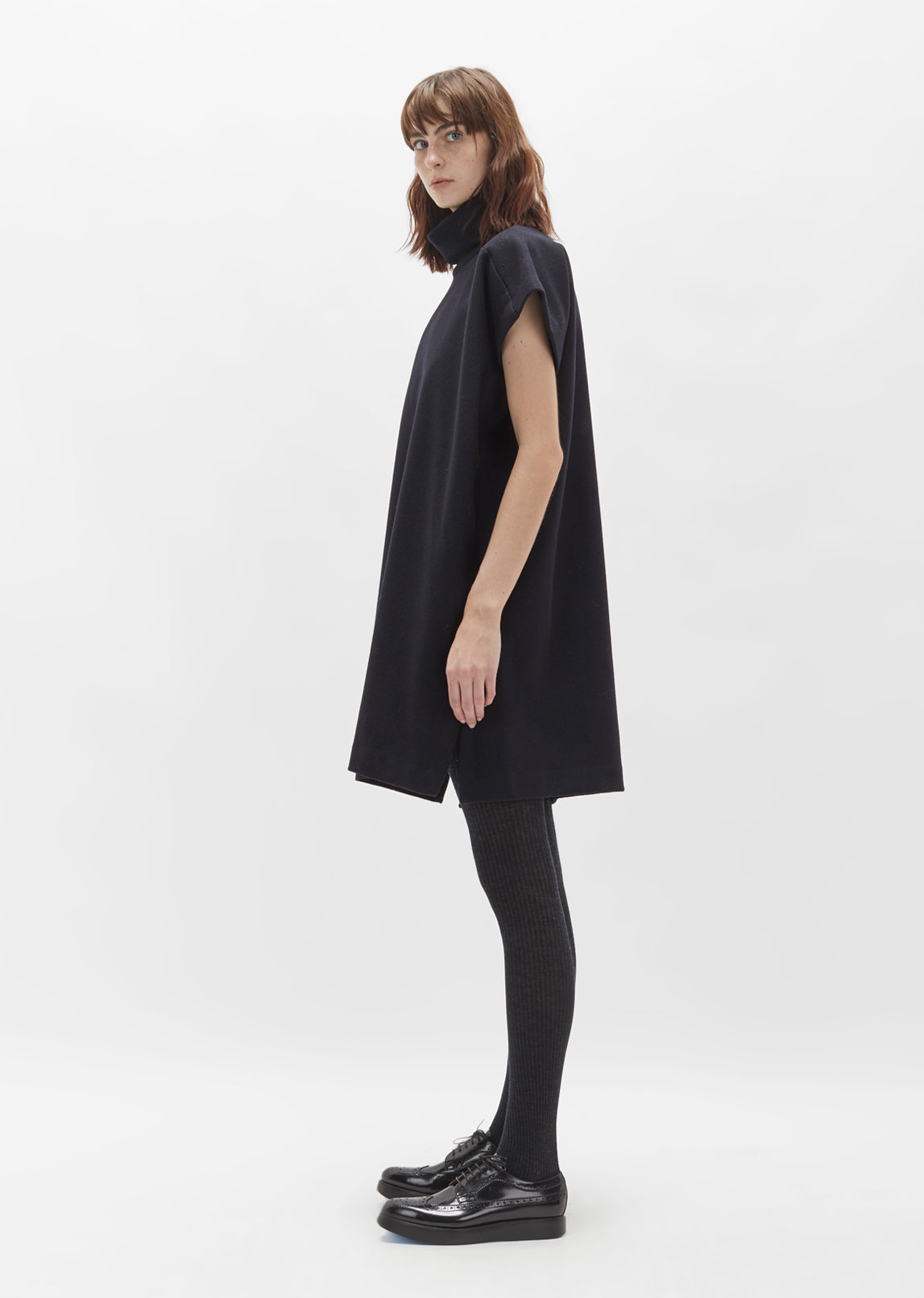 Accurate Wool Tunic Dress by Stephan Schneider- La Garçonne