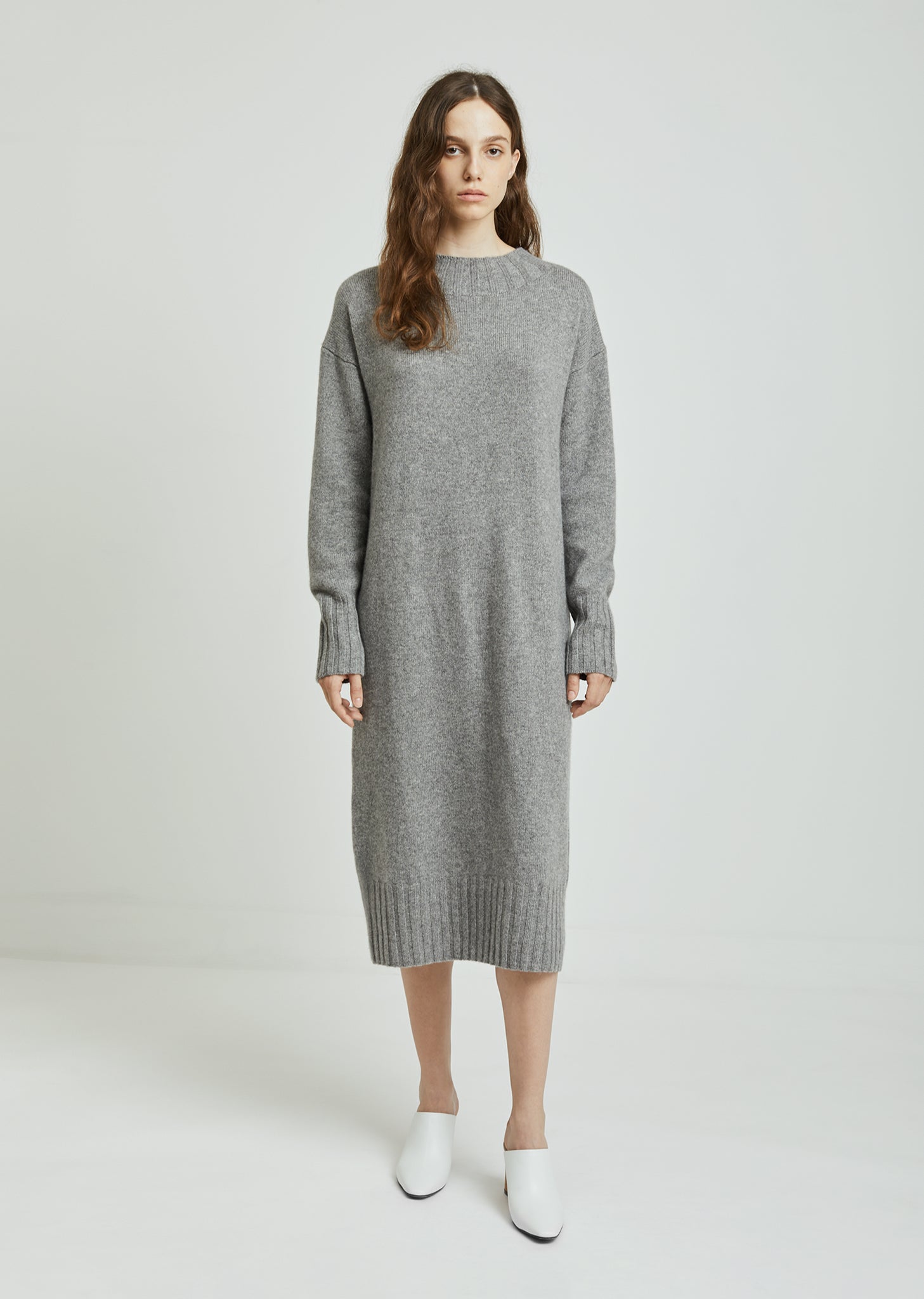 Nillieta Cashmere Sweater Dress by The Row- La Garonne Nillieta Cashmere Sweater Dress by The Row- La Garonne