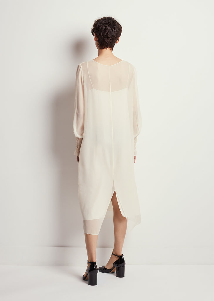 Maver Silk–Georgette Dress