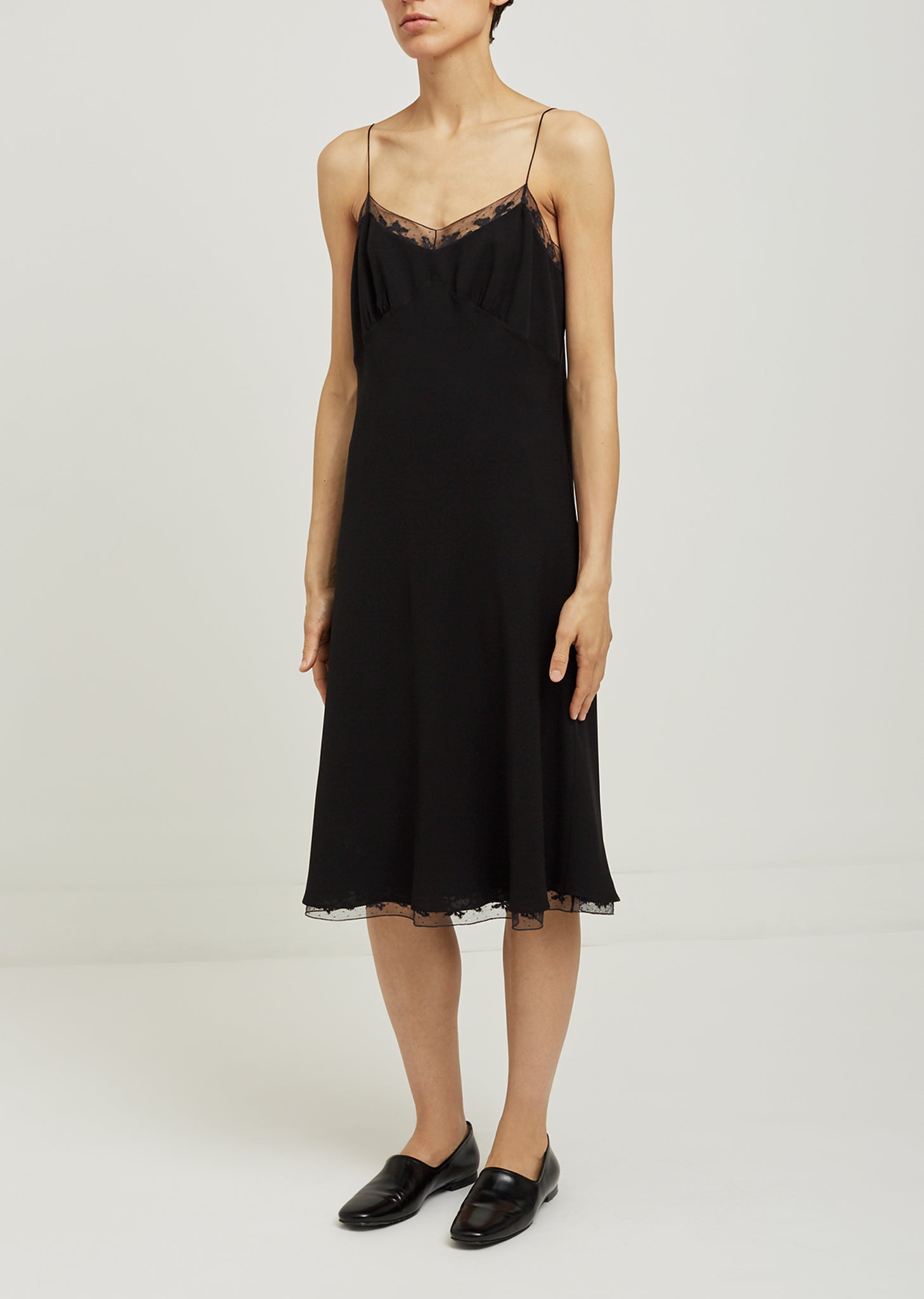 the row silk dress THE ROW Dress Size: US 4