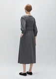 Twill Belted Dress