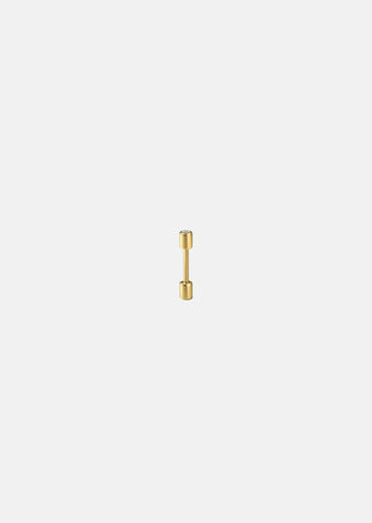 Diamond Twist Pin Earring 01, Single
