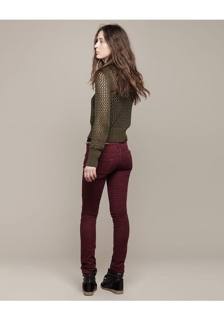 Abut Open Weave Pullover