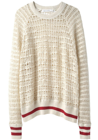 Cilla Crochet Lace Pullover