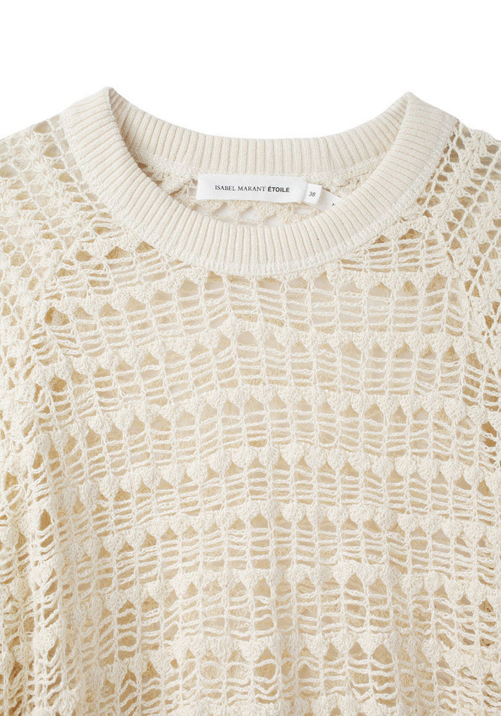 Cilla Crochet Lace Pullover